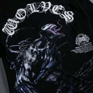 DARC SPORT VENOM CHOPPER "PREMIUM" OVERSIZED TEE IN BLACK